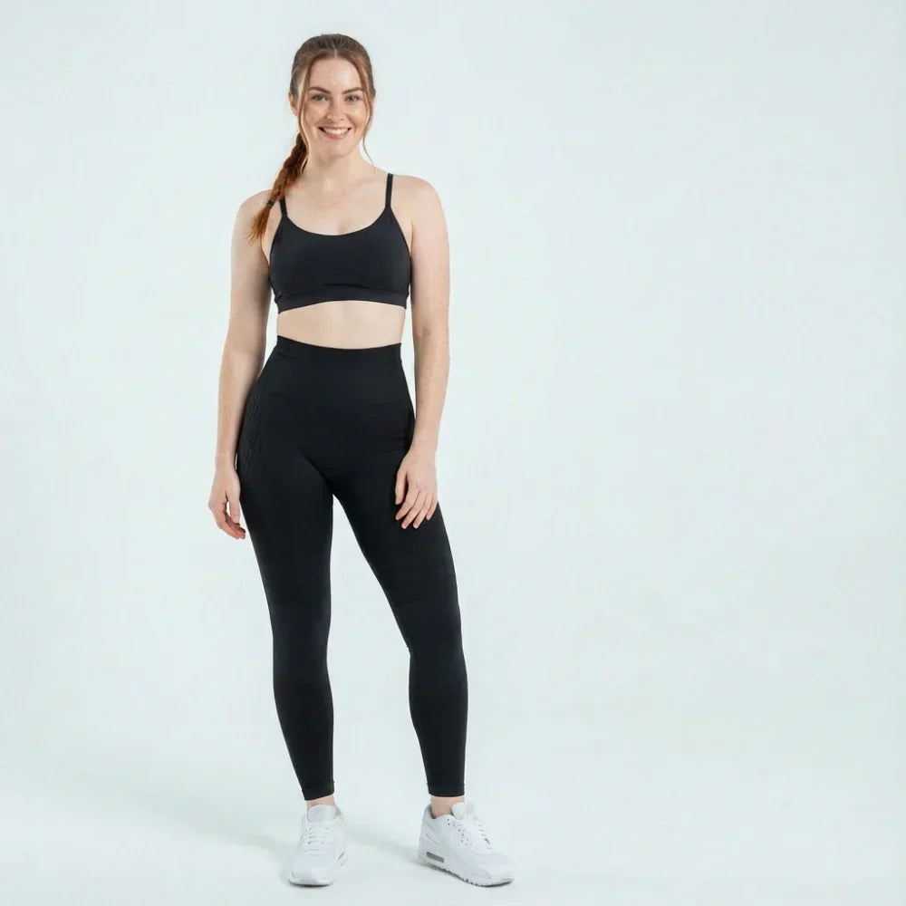Cellumove 3D Leggings – Klassisches Schwarz