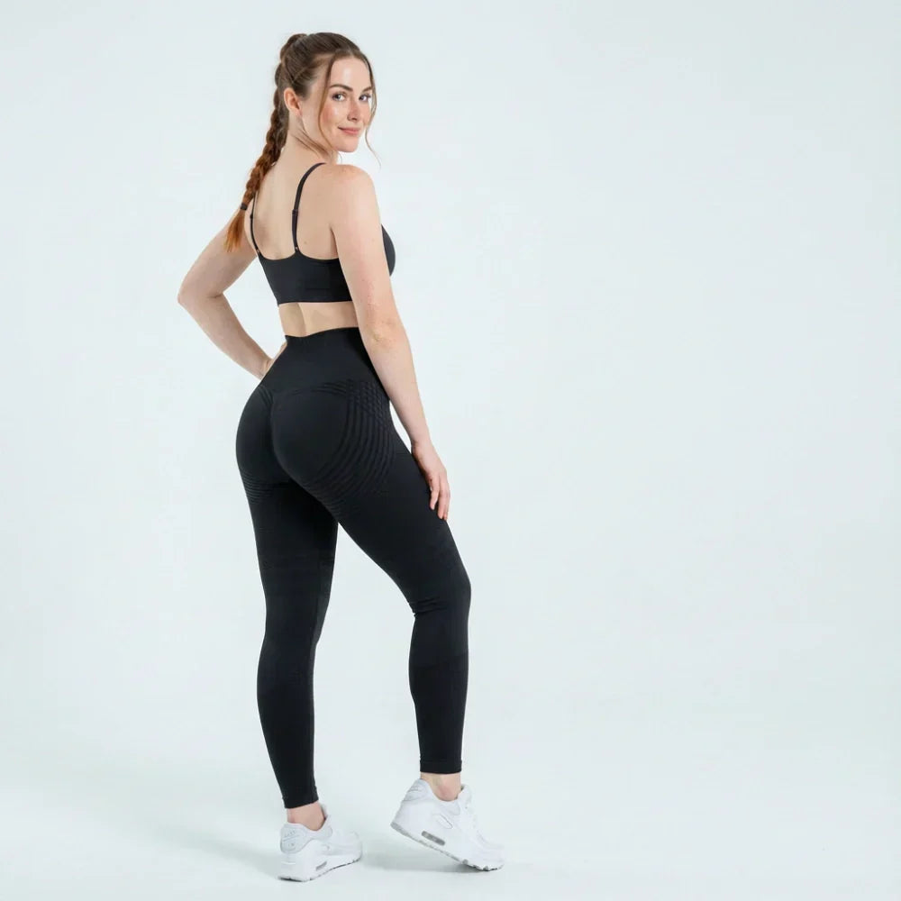 Cellumove 3D Leggings – Klassisches Schwarz