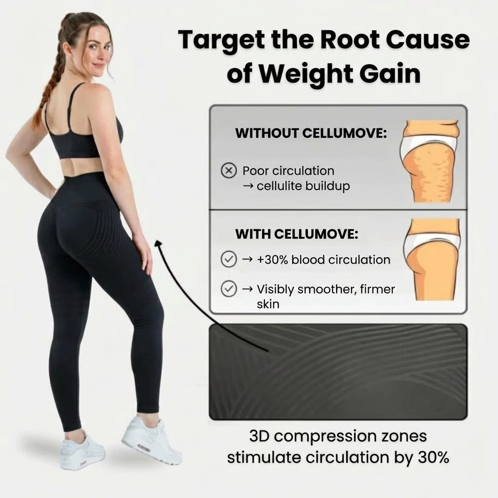 Cellumove 3D Legging – Definieren Sie Ihre Silhouette mühelos neu x